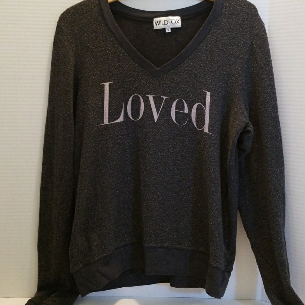 WILDFOX SOLD sweatshirt top Small - Picture 2 of 8